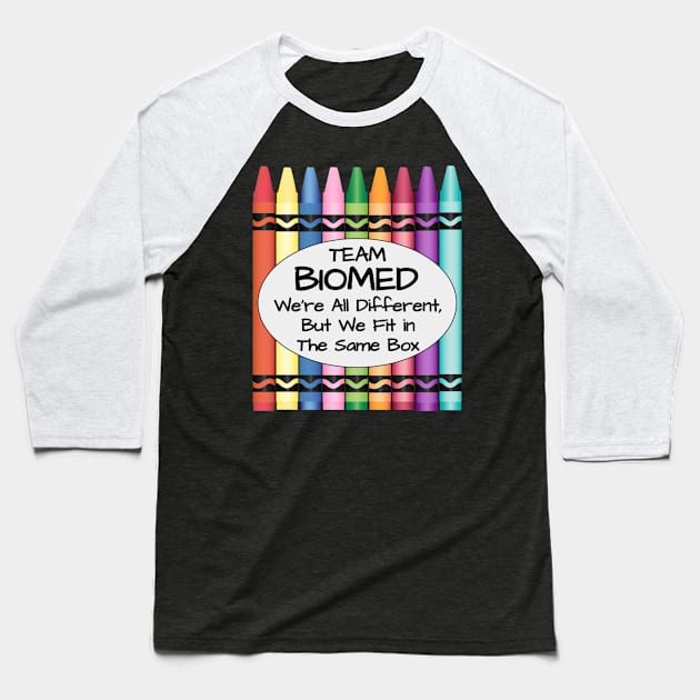 Team Biomed Coworkers Group Fun Saying Baseball T-Shirt by DesignIndex